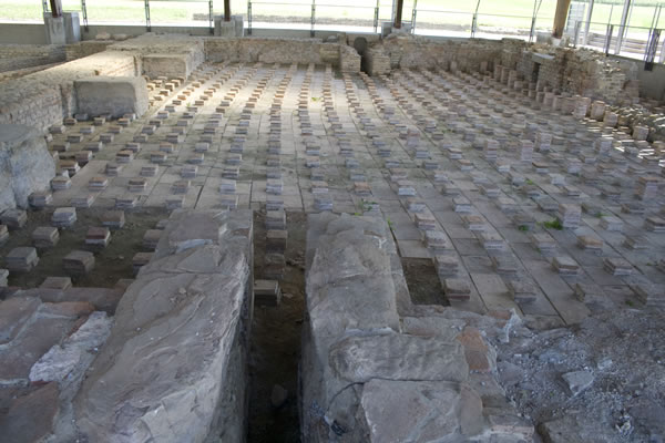 thermes du forum: tepidarium