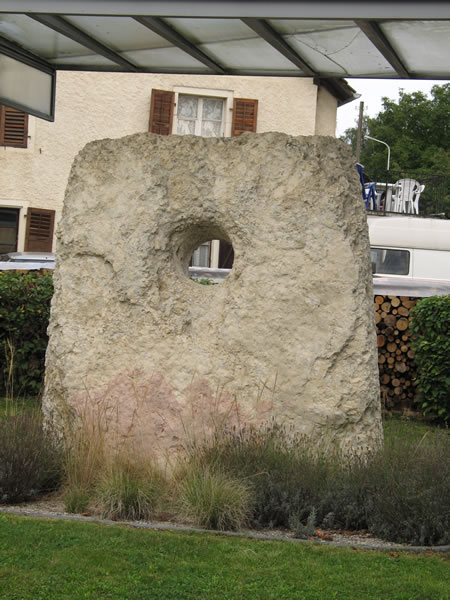 view of the dolmen