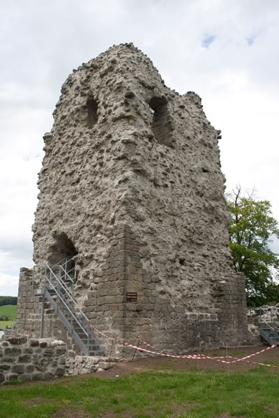 tour centrale du chateau