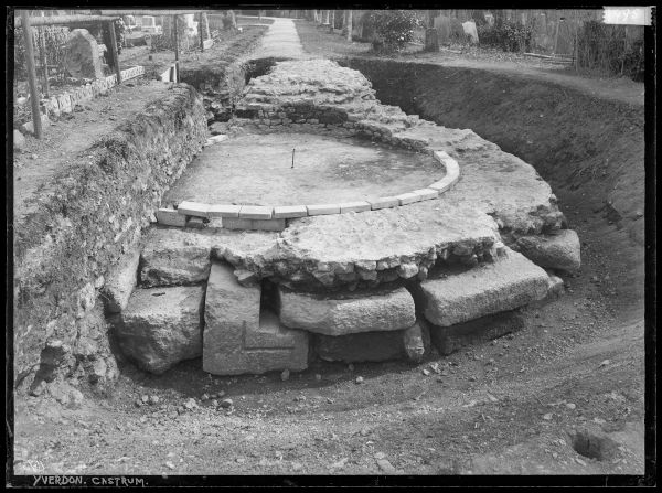 castrum: tour sud-ouest en 1903